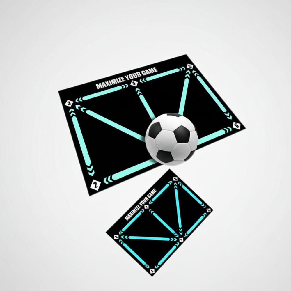 Soccer Training Agility Dribbling Footwork Practice Mat