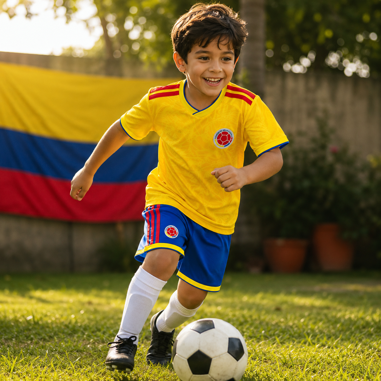 Colombia Kids Jersey Back View