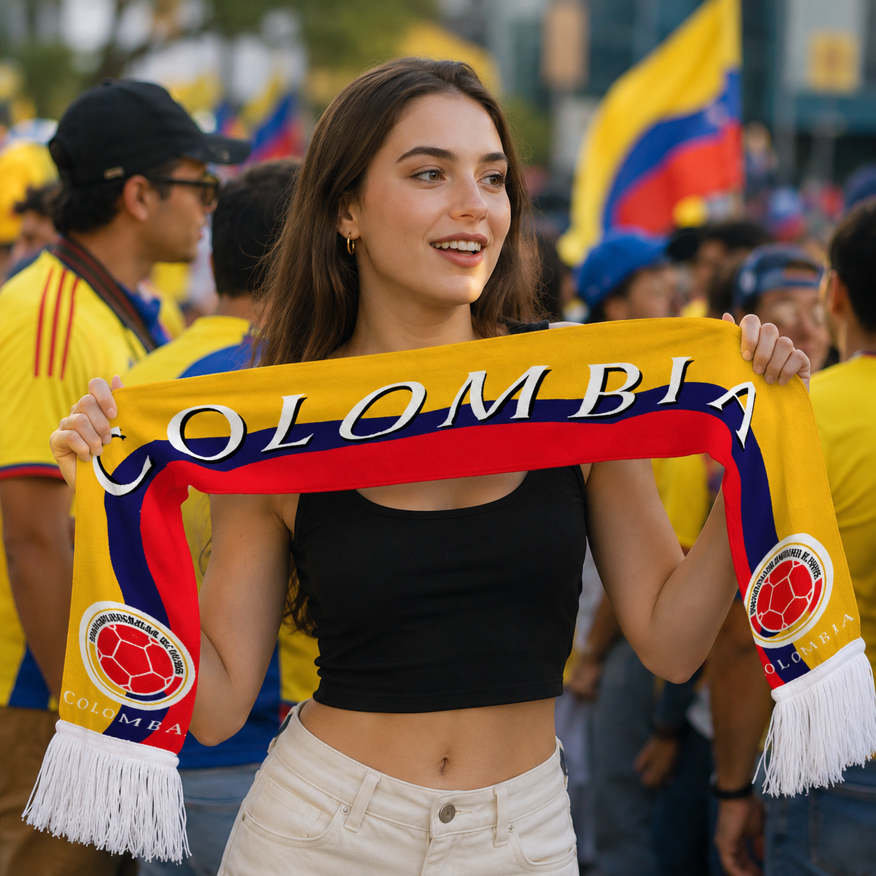 Colombia Scarf Detail