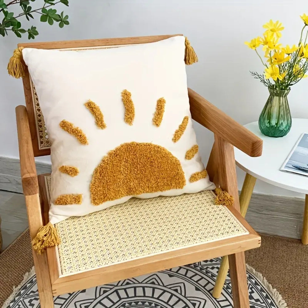 Square Cushion Cover Pillow Case Boho Style