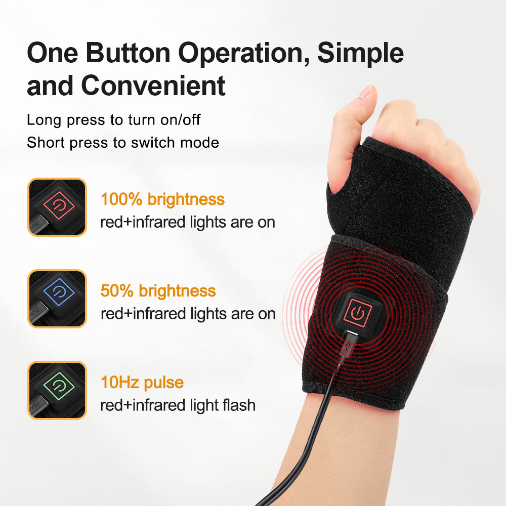 Infrared Light Therapy Wrist Strap Device 660nm 850nm