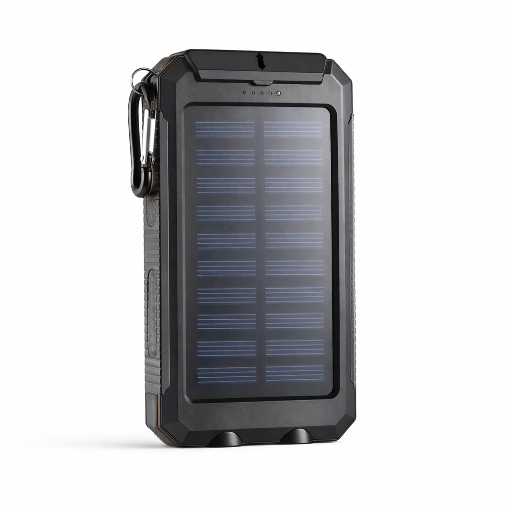 Portable Solar Power Bank 20000mAh External Battery Charger Fast Charge