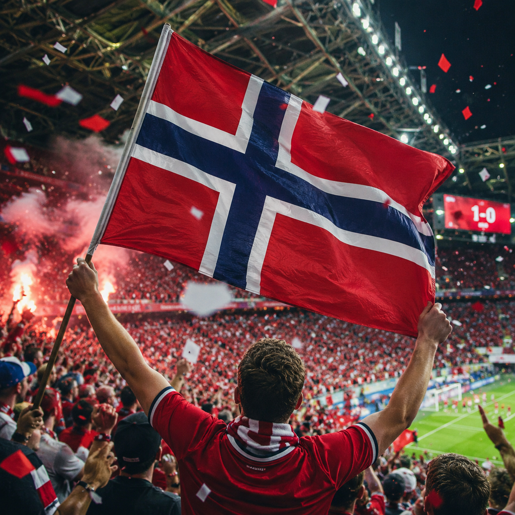 Norway Flag Side