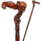 Wooden Straight Walking Cane for Adults