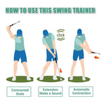 Telescopic Retractable Golf Training Aid Tool