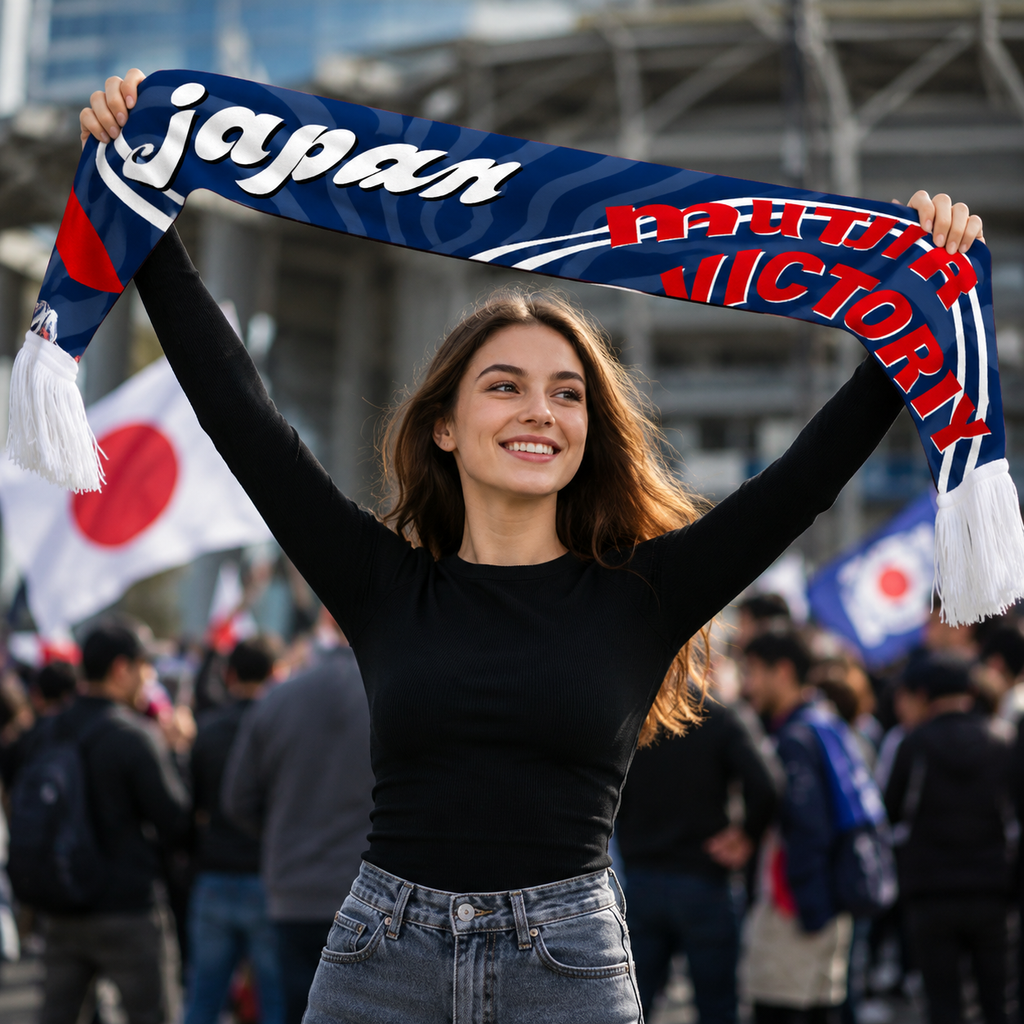 Japan Scarf Detail