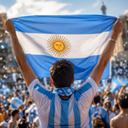 Argentina Flag Side