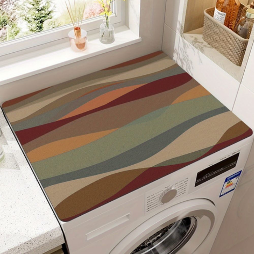 Square Appliance Mat Protective Heat Resistant Kitchen Mat