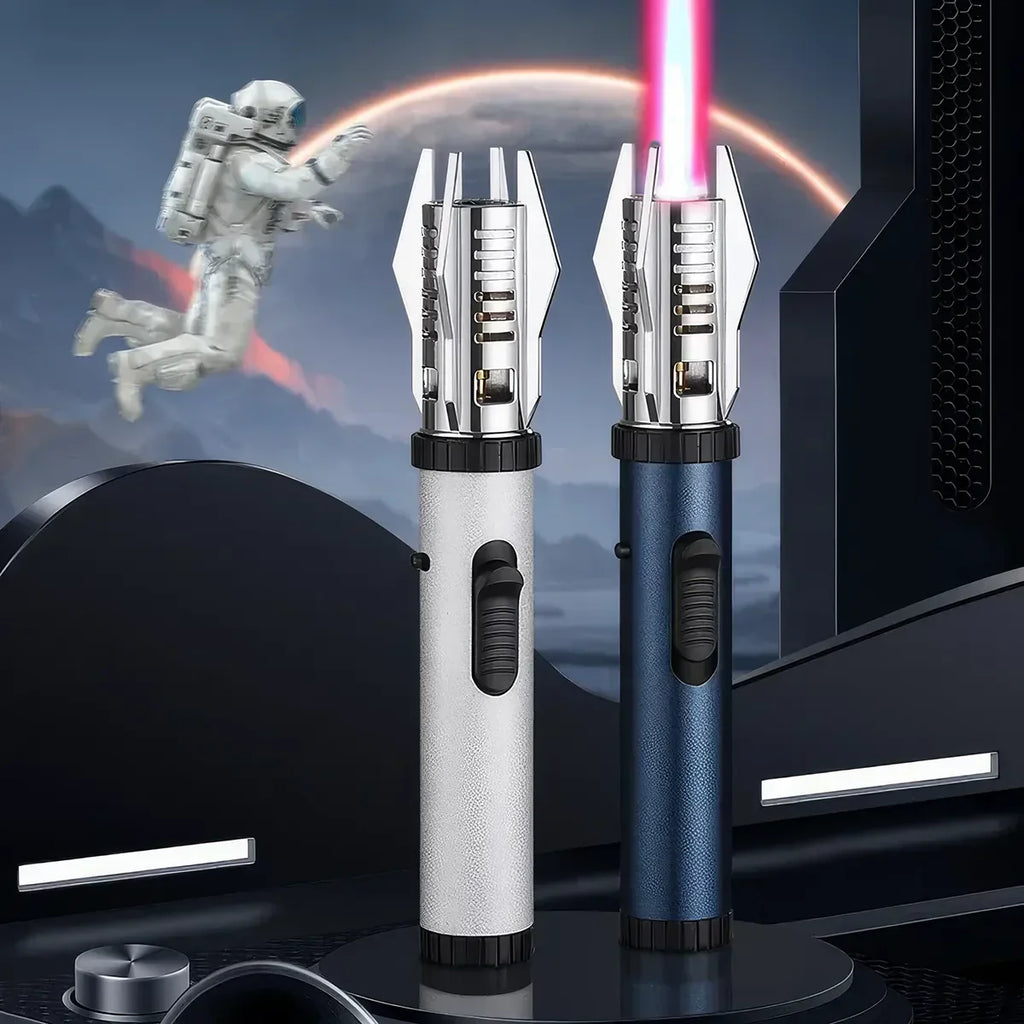 360 Degree Windproof Turbine Refillable Butane Lighter