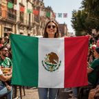 Mexico Fan Cape