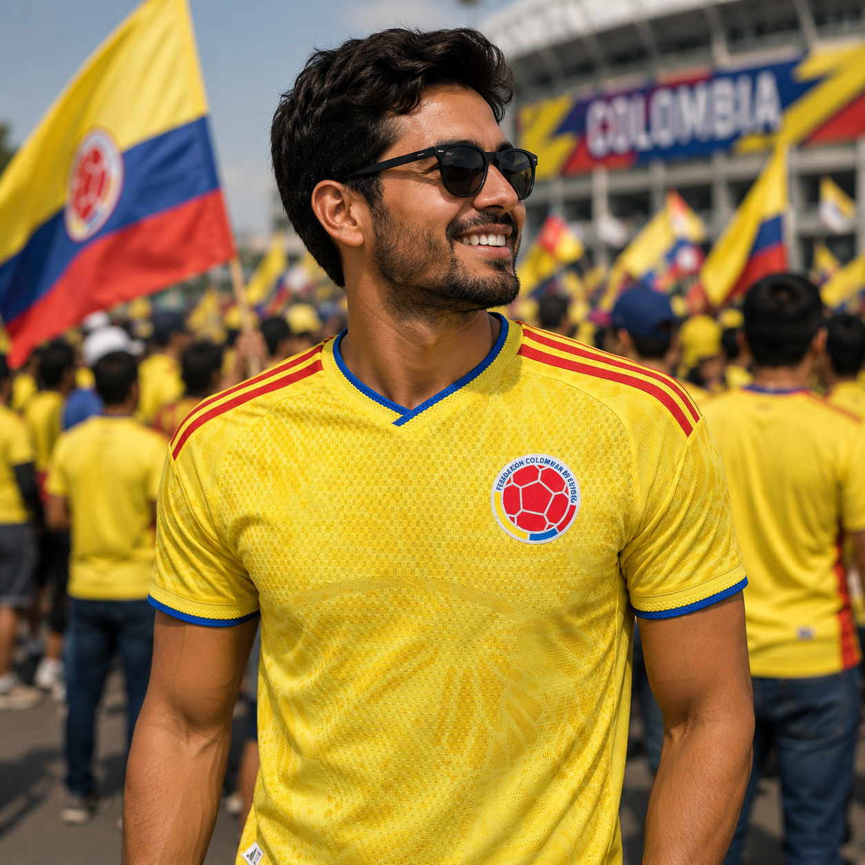 Colombia 2026 Men's Football Fan Jersey