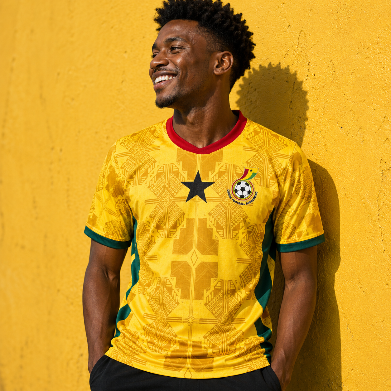 Men's Ghana Football Jersey 2026