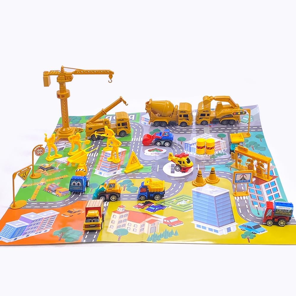 Kids Advent Calendar 2025 Car Model Alloy Vehicle Set Toy