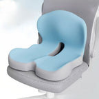 Memory Foam Orthopedic Seat Cushion and Back Support Cushion Set