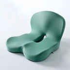 Memory Foam Orthopedic Seat Cushion and Back Support Cushion Set