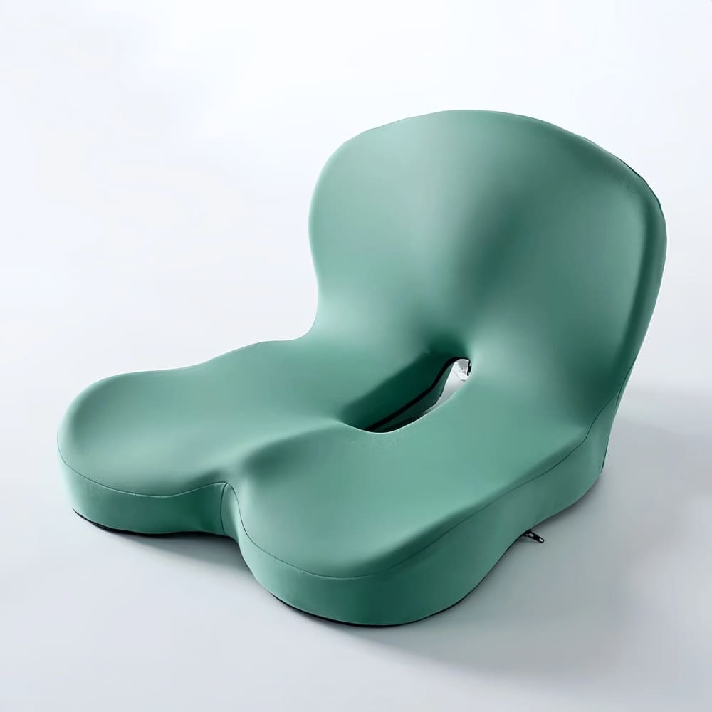 Memory Foam Orthopedic Seat Cushion and Back Support Cushion Set