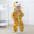 Infant Baby Onesie Animal Costume Pajamas Sleepwear Soft Cotton