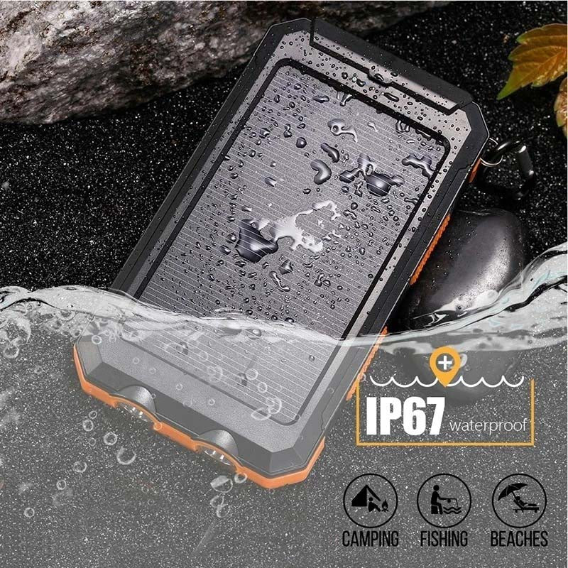 Solar Portable Solar Power Bank Charger for Mobile Phones