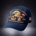 Baseball Cap Embroidered Eagle Casual Hat