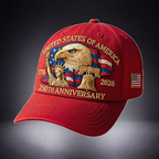 Baseball Cap Embroidered Eagle Casual Hat