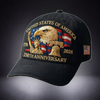 Baseball Cap Embroidered Eagle Casual Hat
