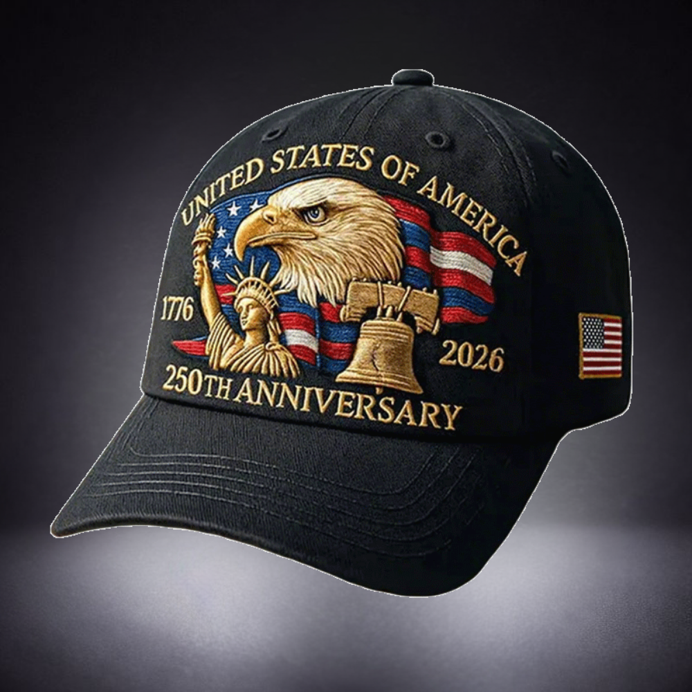 Baseball Cap Embroidered Eagle Casual Hat