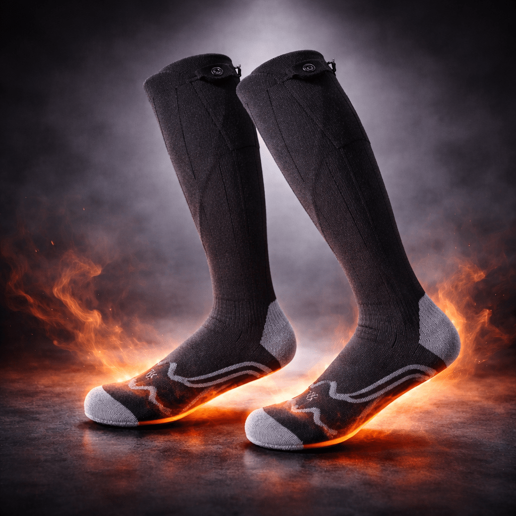 Heated Socks Men App Controlled Adjustable Heat Settings