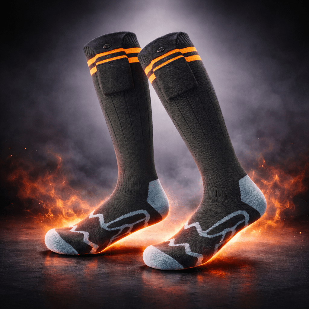 Heated Socks Men App Controlled Adjustable Heat Settings