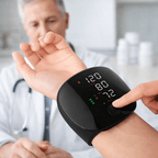 Digital Wrist Blood Pressure Monitor USB Rechargeable Wrist Cuff