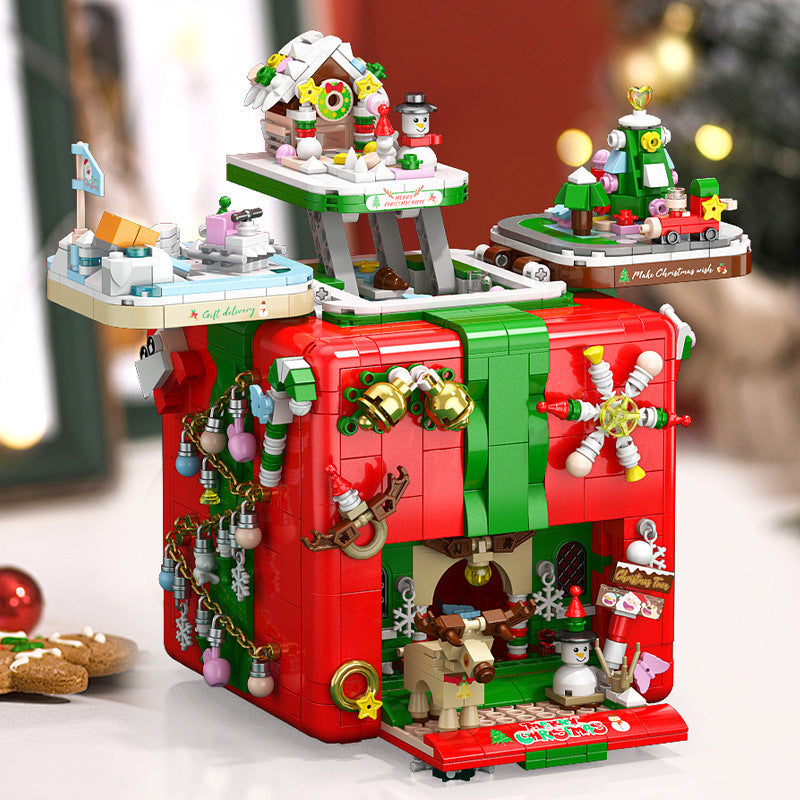 Building Block Music Box Puzzle Toy for Children
