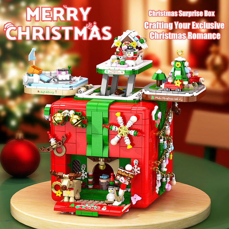 Building Block Music Box Puzzle Toy for Children