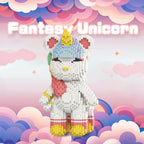Building Blocks Set Educational Toys Deer Unicorn Figures