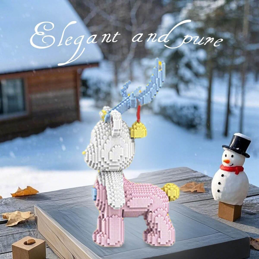 Building Blocks Set Educational Toys Deer Unicorn Figures