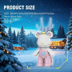 Building Blocks Set Educational Toys Deer Unicorn Figures