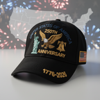 Baseball Cap USA 250th Anniversary Commemorative 1776 to 2026