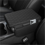 Car Armrest Storage Cover with Adjustable Organizer Pockets