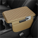 Car Armrest Storage Cover with Adjustable Pocket Organizer