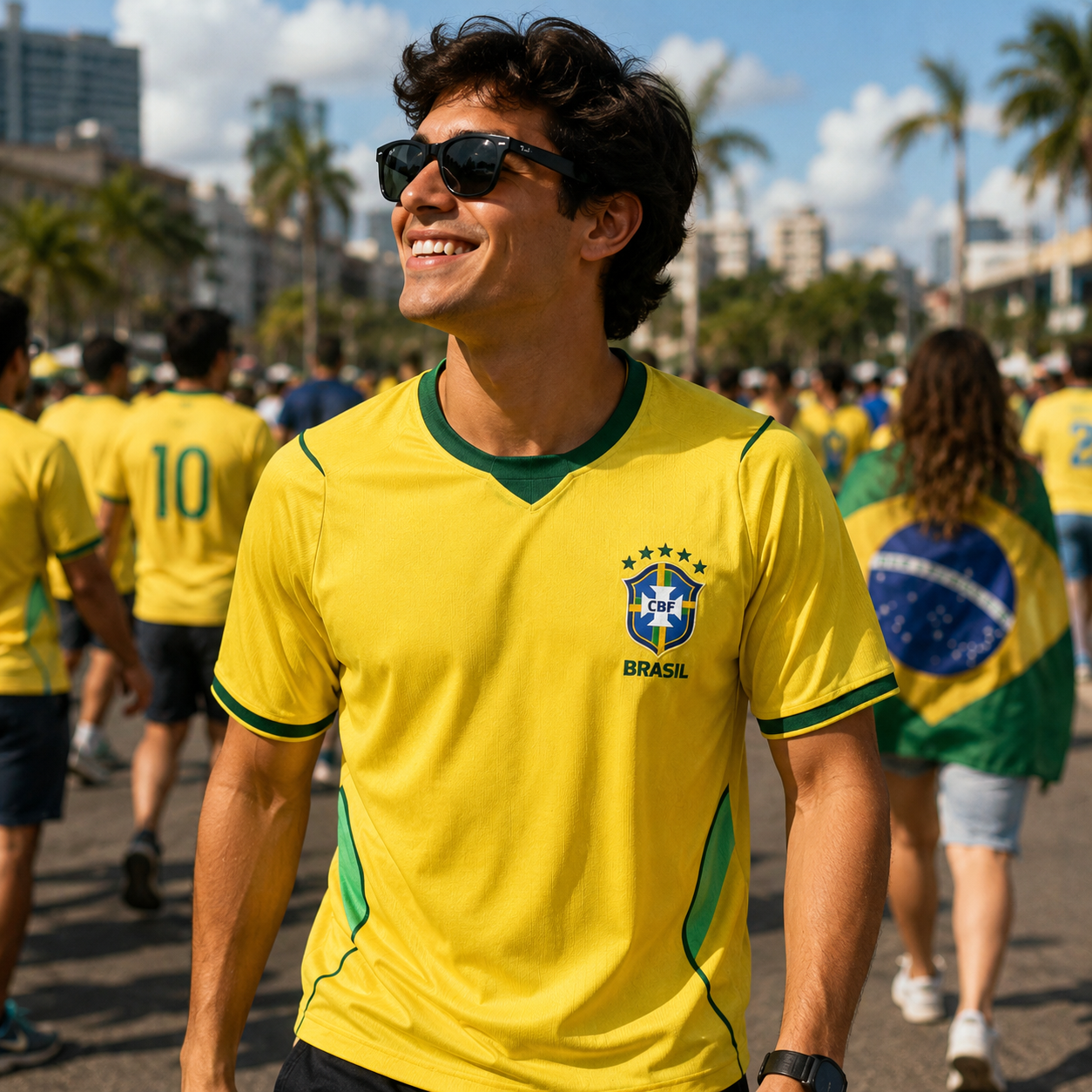 Men's Brazil Football Jersey 2026