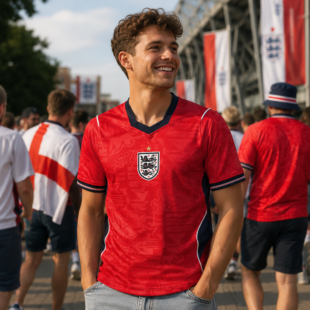 Men's England Football Jersey 2026