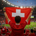 Switzerland Flag Detail