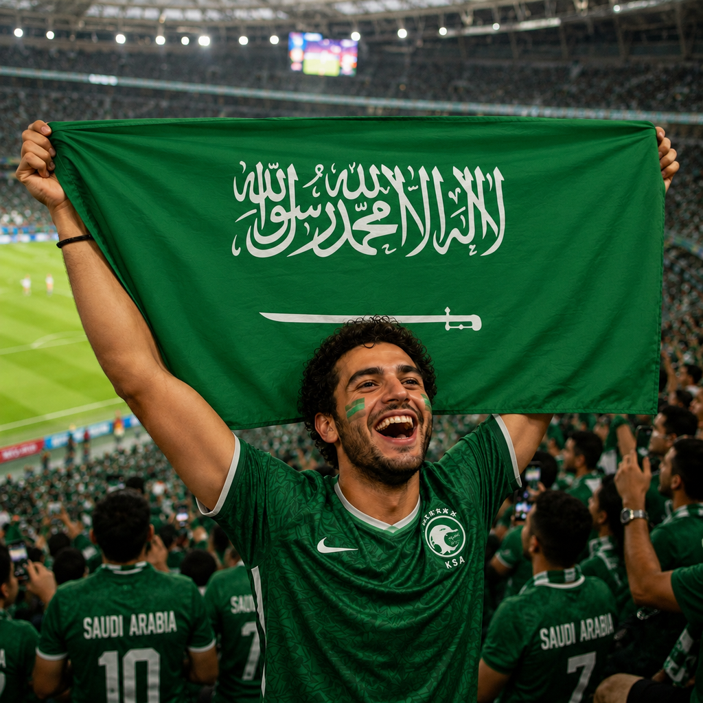 Saudi Arabia Flag Side