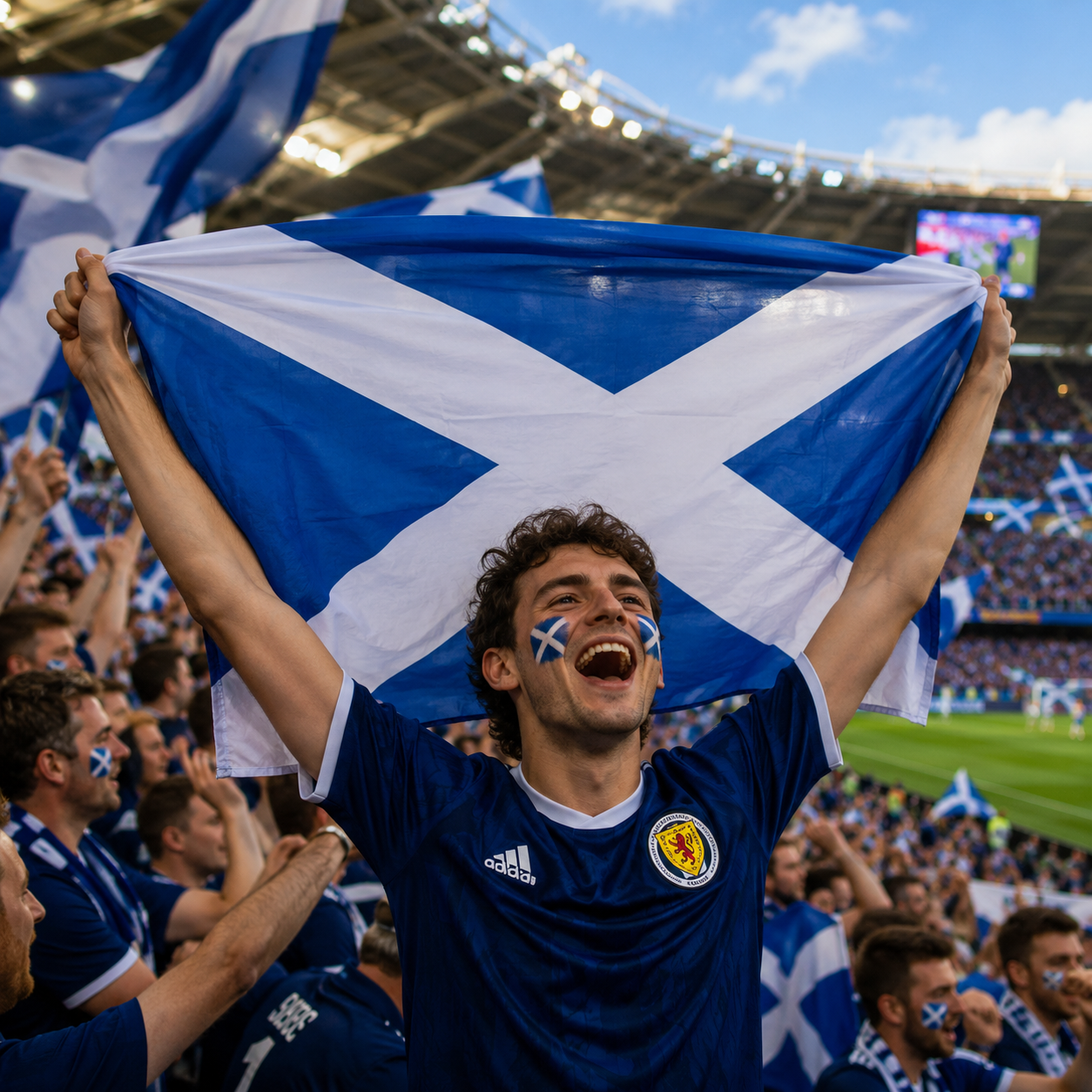 Scotland Flag Side