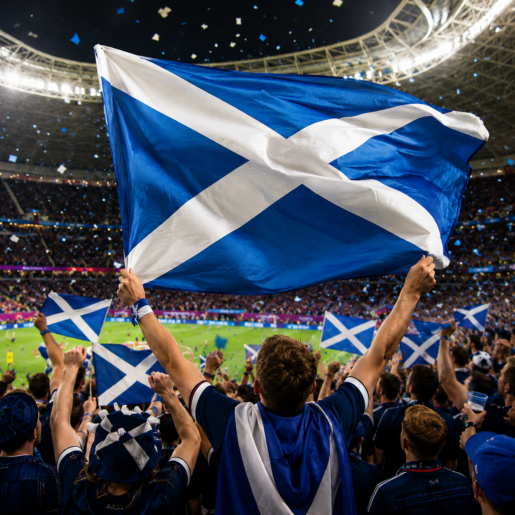 Scotland Flag Detail