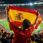 Spain Flag Detail