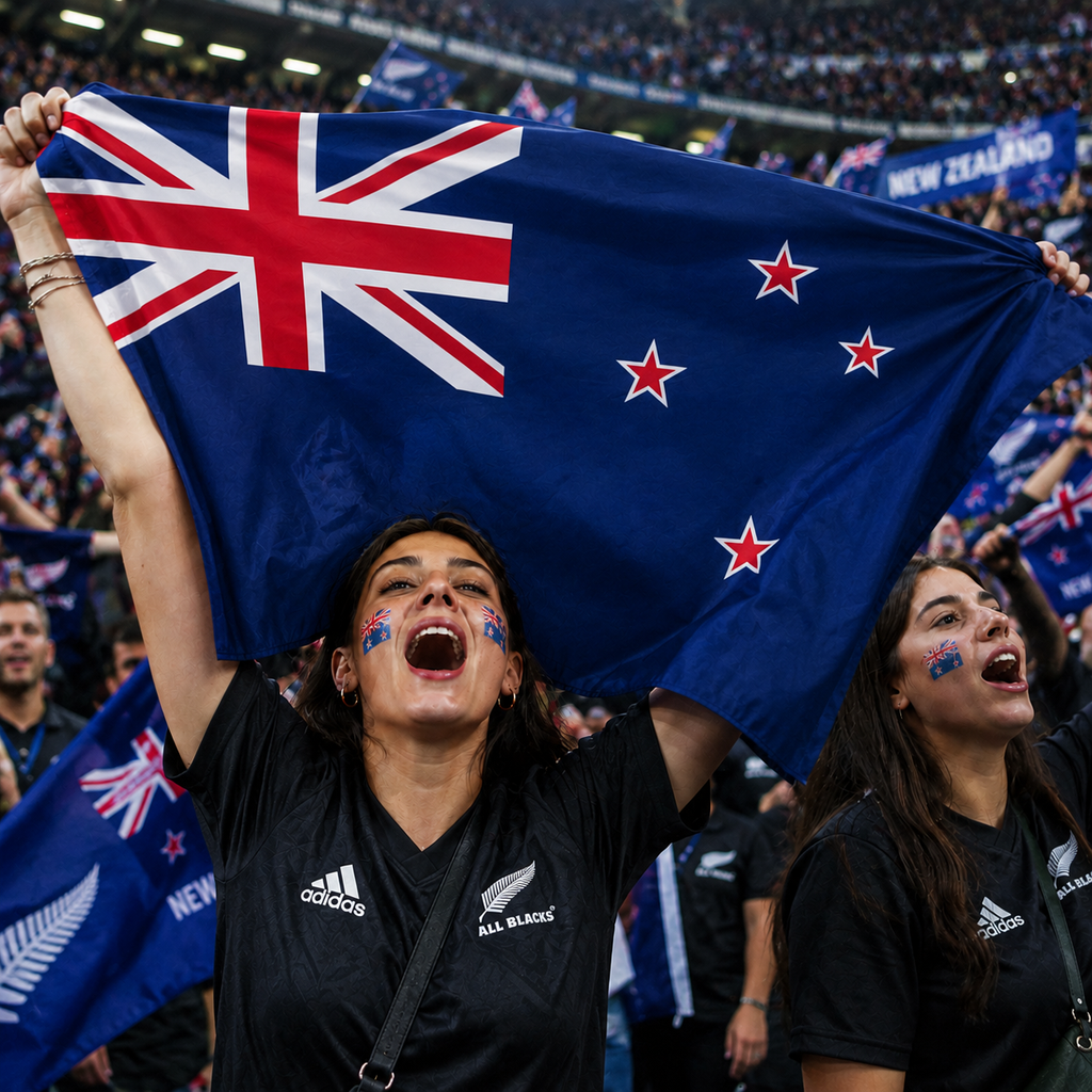 New Zealand Flag Detail