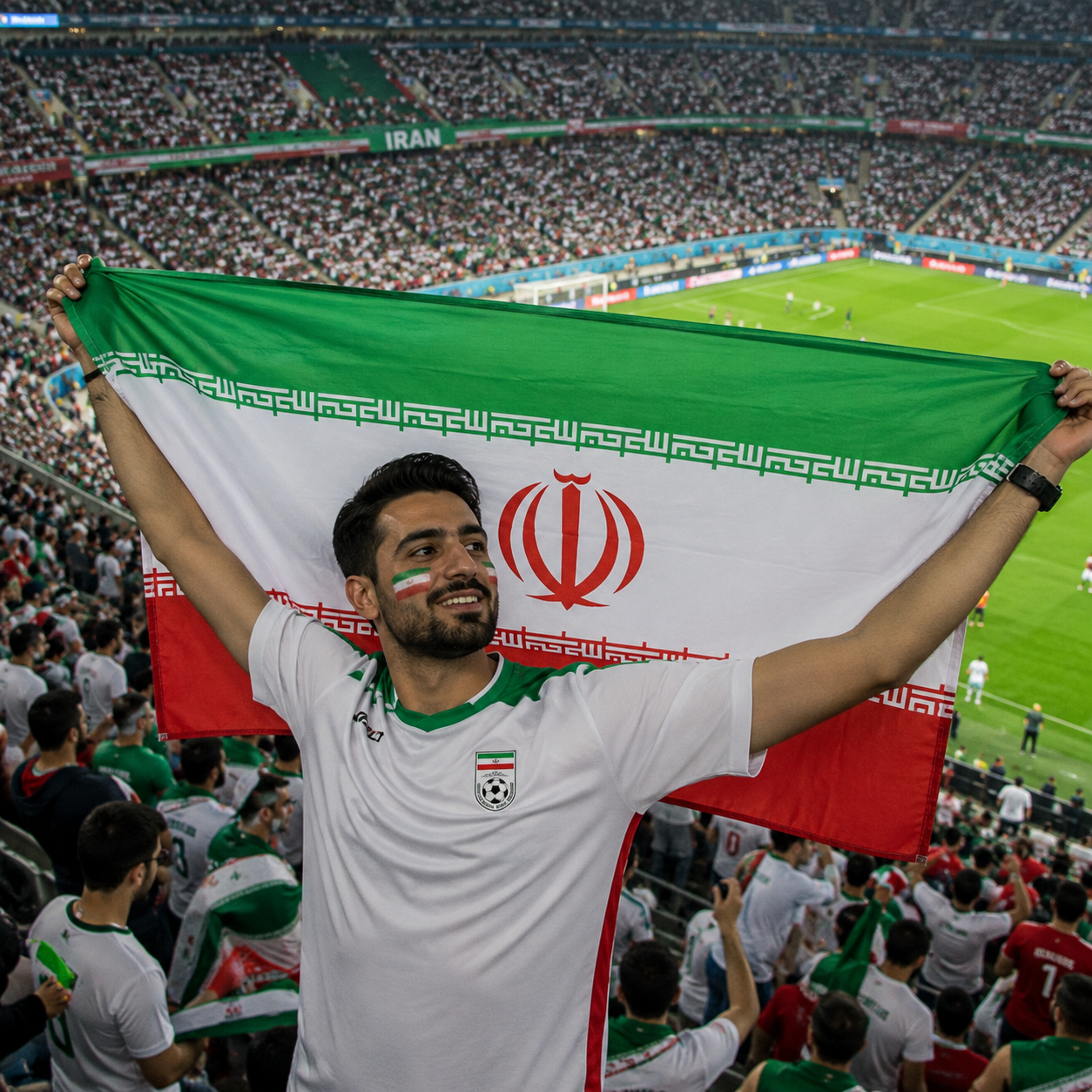 Iran Flag Side