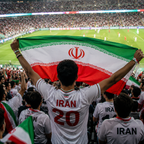 Iran Flag Detail