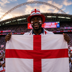 England Flag Detail