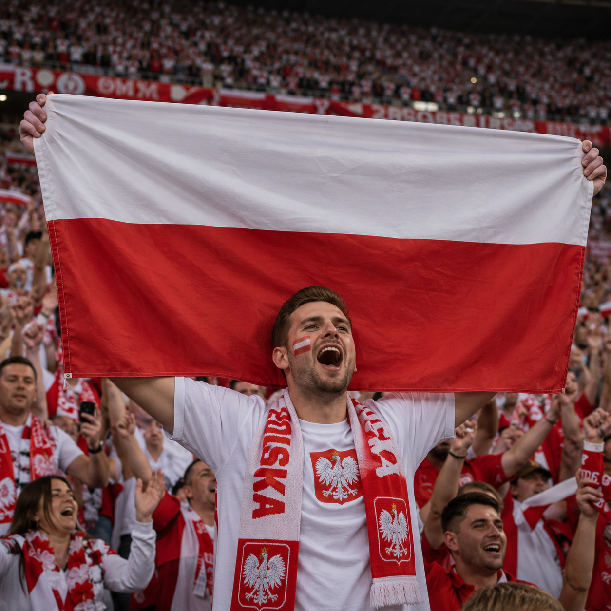 Poland Flag Side