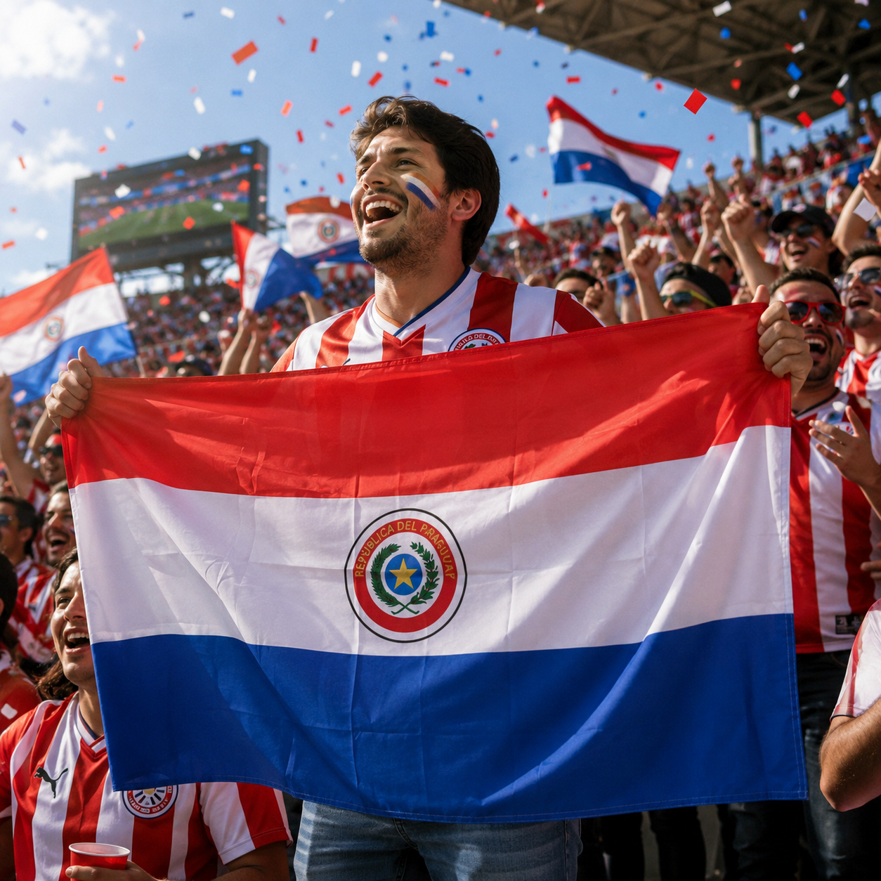 Paraguay Flag